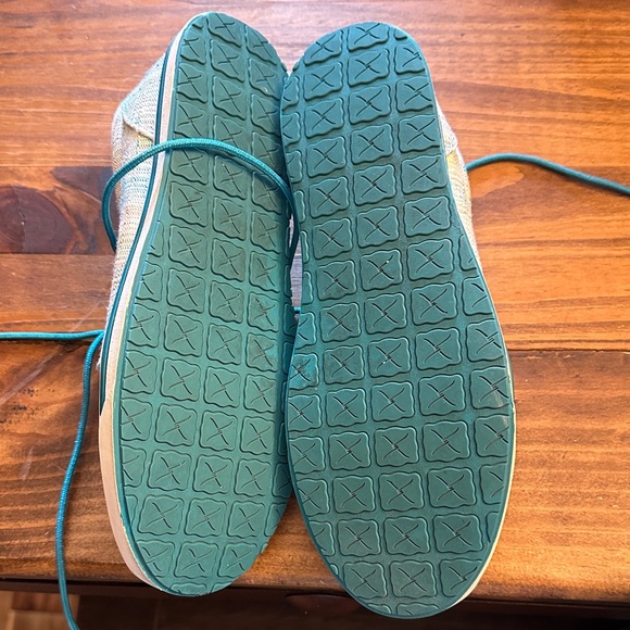 Twisted X Light Blue and Tan Sneakers - Picture 2 of 3